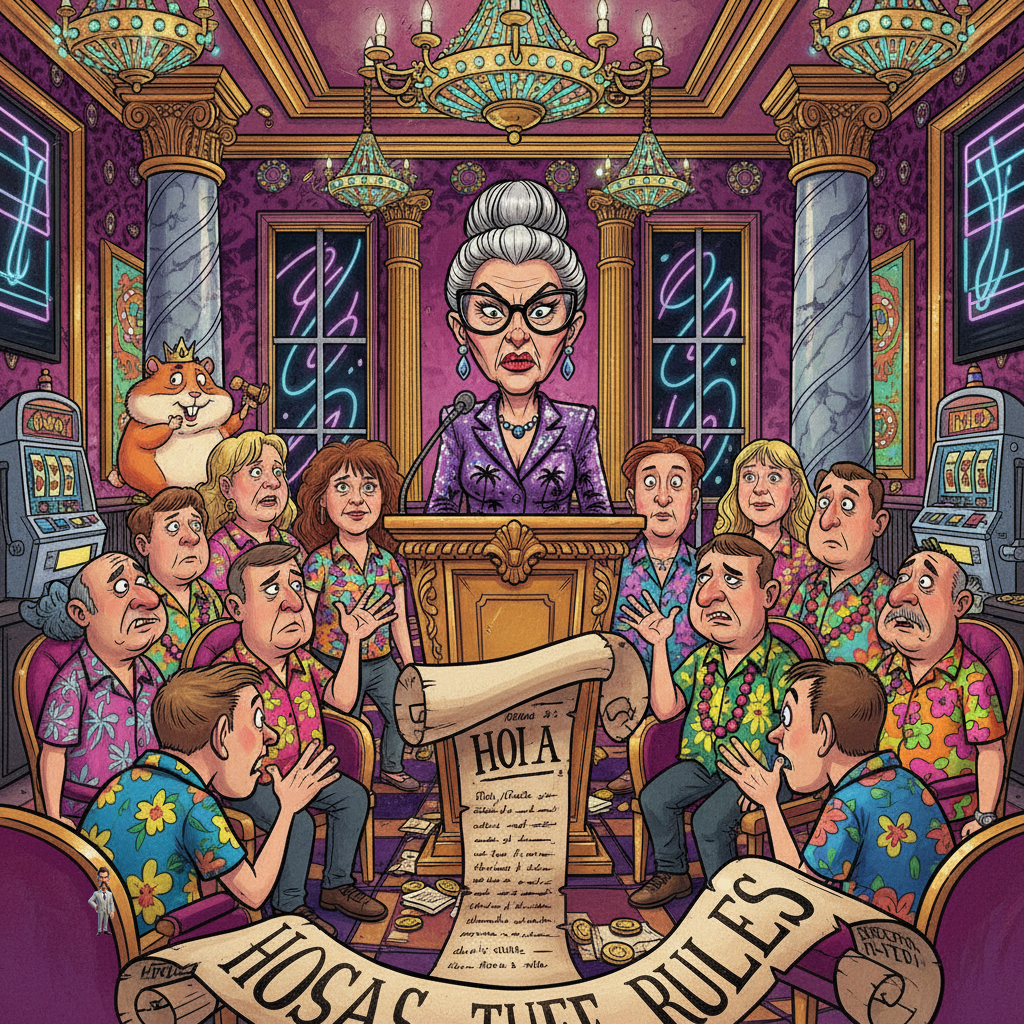 Satirical Take on: "A Las Vegas homeowners association considered purchasing bu