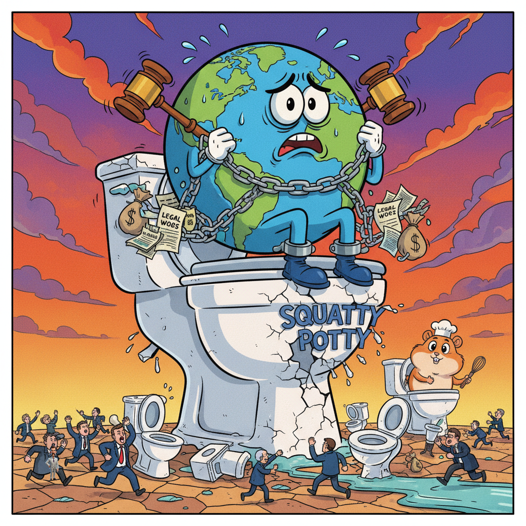 Squatty Potty Founder’s Legal Woes Threaten Global Bowel Alignment