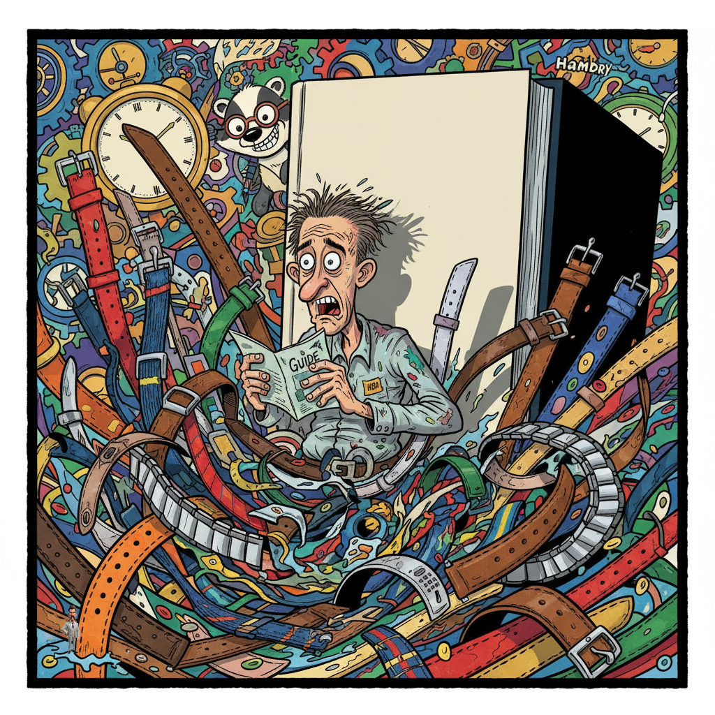 Satirical Take on: A Comprehensive Guide to Watch Straps