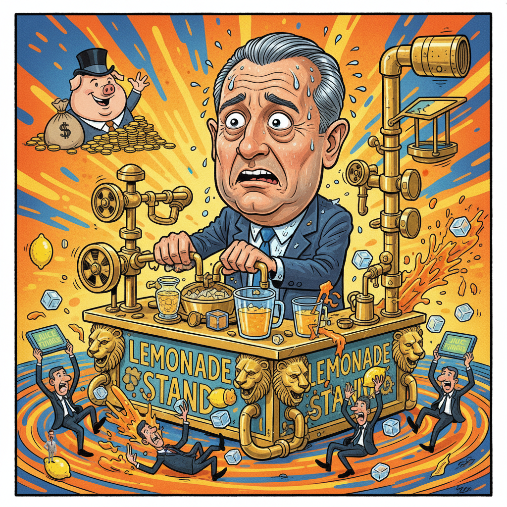 Blankfein Memoir Reveals Goldman Sachs Actually Just a Very Complicated Lemonade Stand