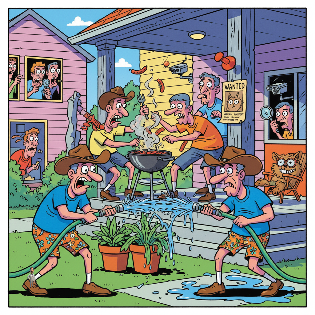 Nation's Porches Declared 'Wild West' Following Surge in Unmonitored Neighborly Antics