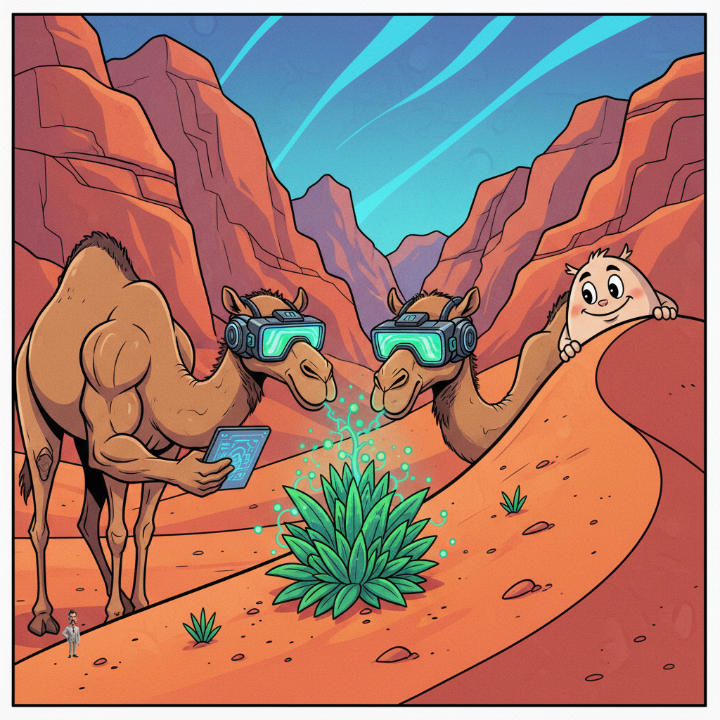 Wadi Rum Camels Now Equipped with Advanced AI-Powered Toxin Avoidance Systems Following Emergence of 'Deceptively Verdant' Flora