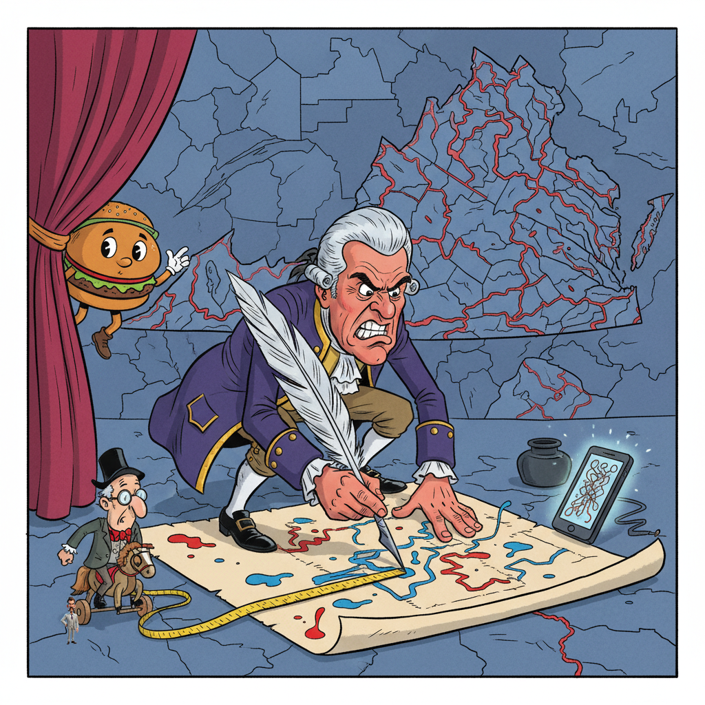 Founding Father's Descendant Demands Immediate Return to Colonial Electoral System After Redistricting Squabble