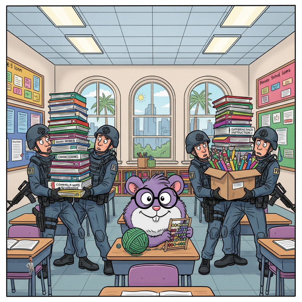 FBI Raids LAUSD, Seizes Evidence of 'Excessive Educational Competence'