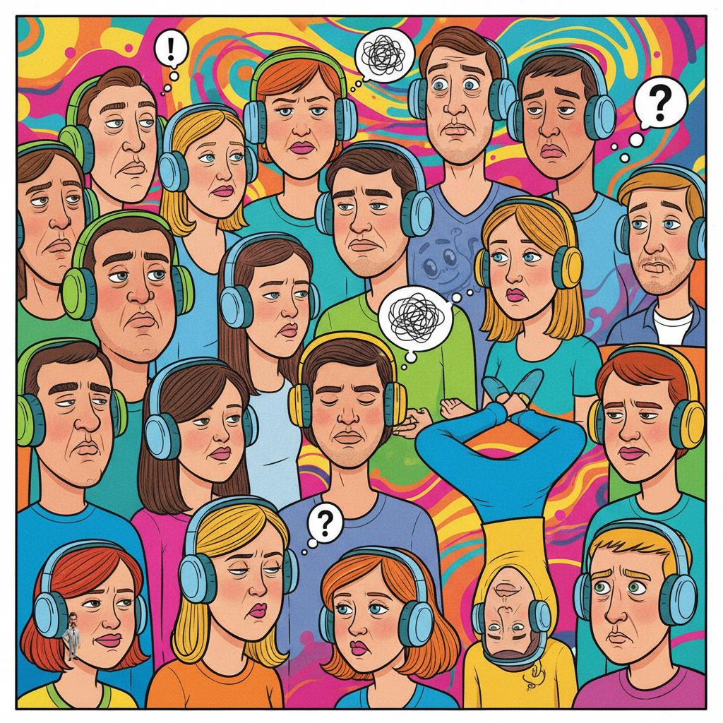 New Study Finds Wireless Headphone Users Now Legally Obligated To Look Deeply Thoughtful, Slightly Annoyed