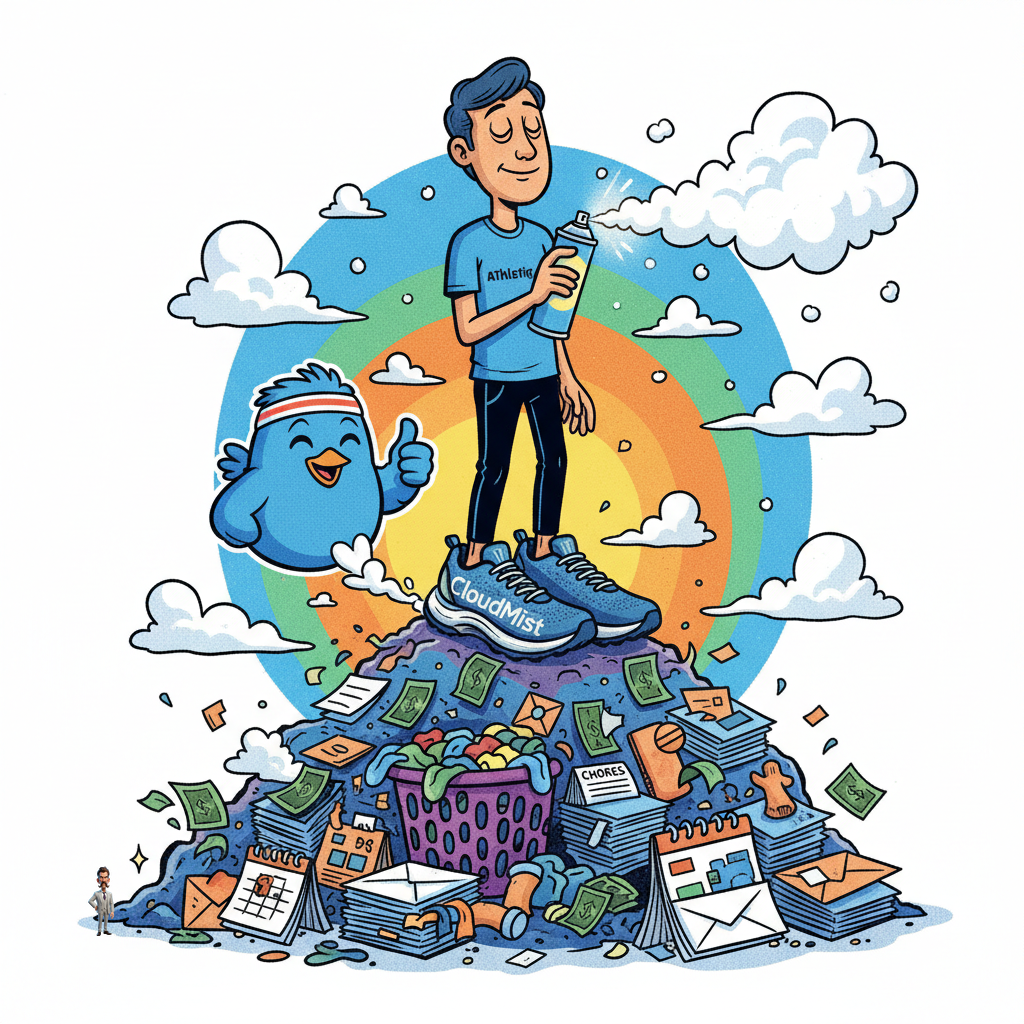 On Running Unveils 'CloudMist' Footwear: Now You Can Literally Spray Away Your Responsibilities