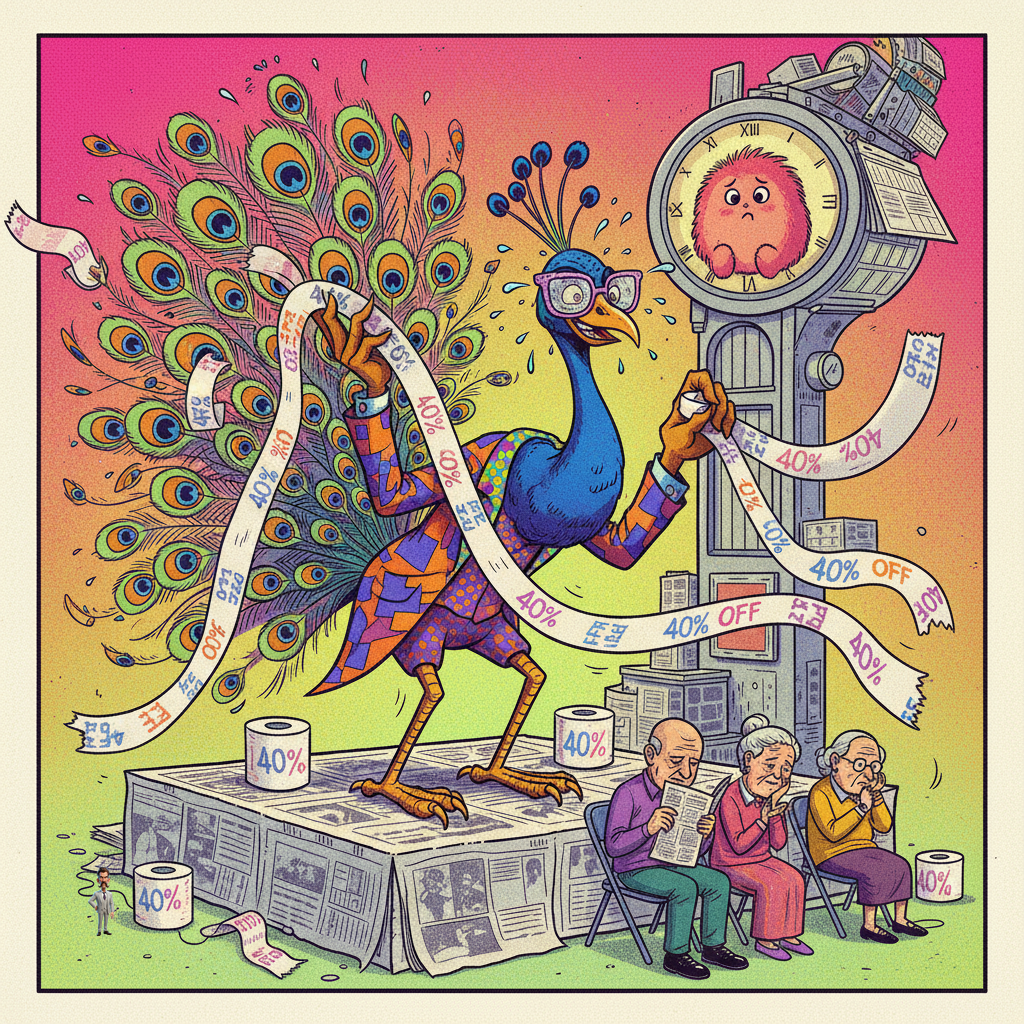 Satirical Take on: Peacock Promo Codes: 40% Off February 2026