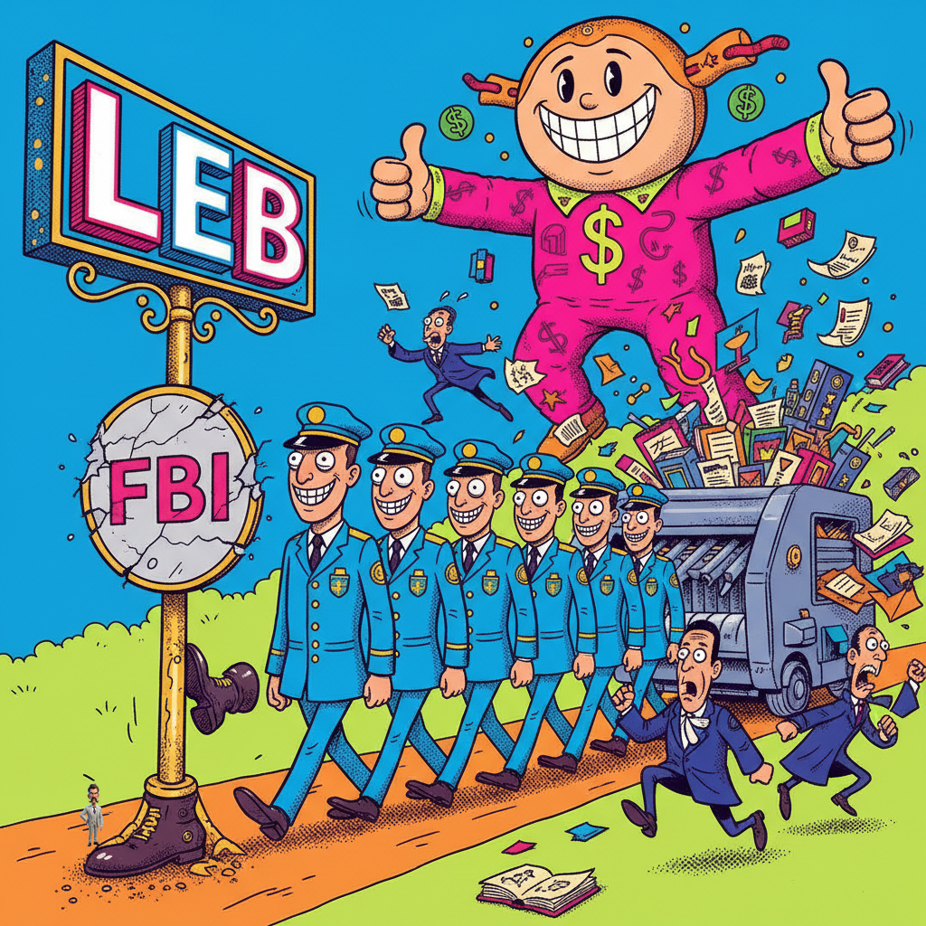 FBI Rebrands as 'Loyalty Enforcement Bureau,' Streamlines Operations by Firing All Employees Who Understand Laws