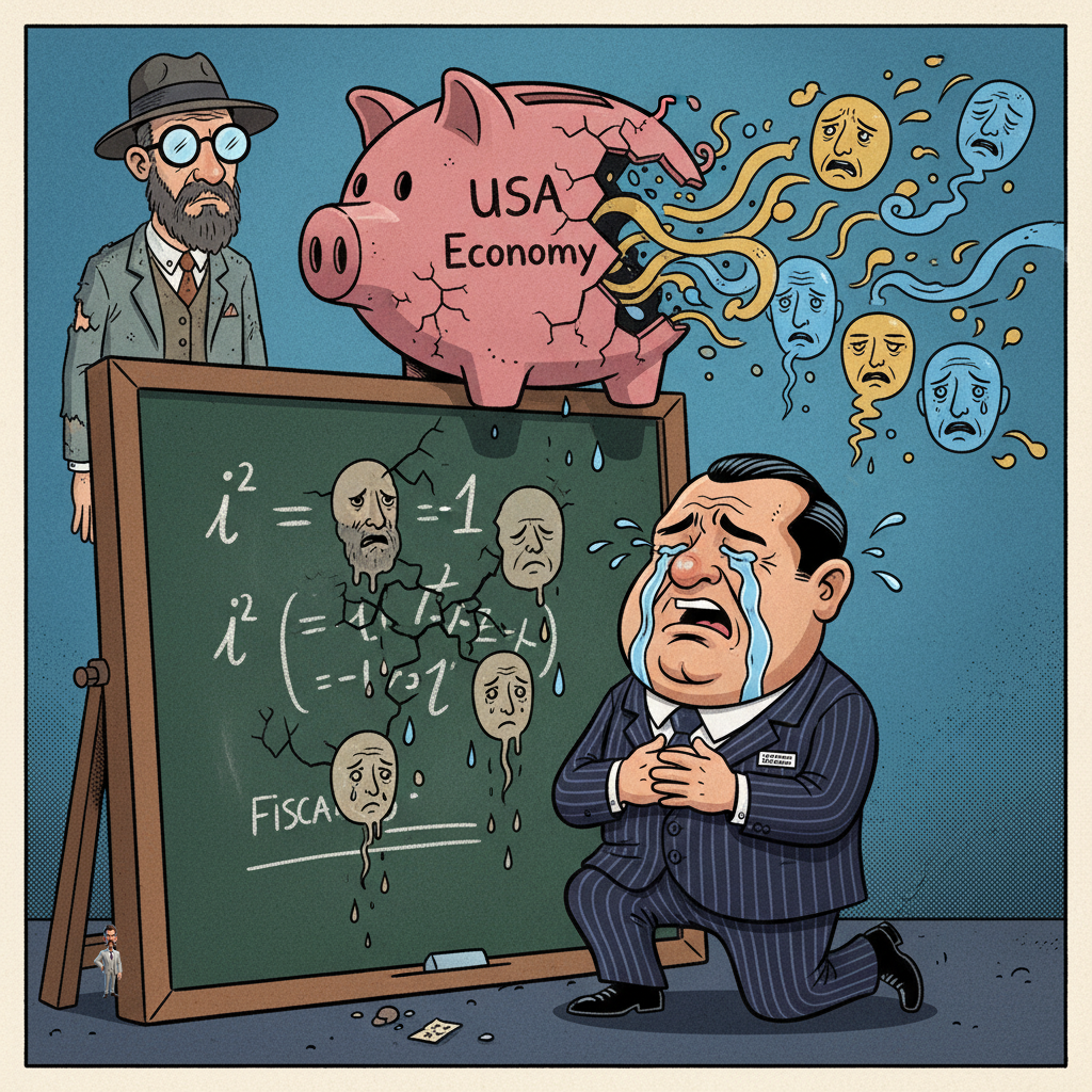 IMF Warns US Economic Policy So Bad, Even Imaginary Numbers Are Starting to Feel It