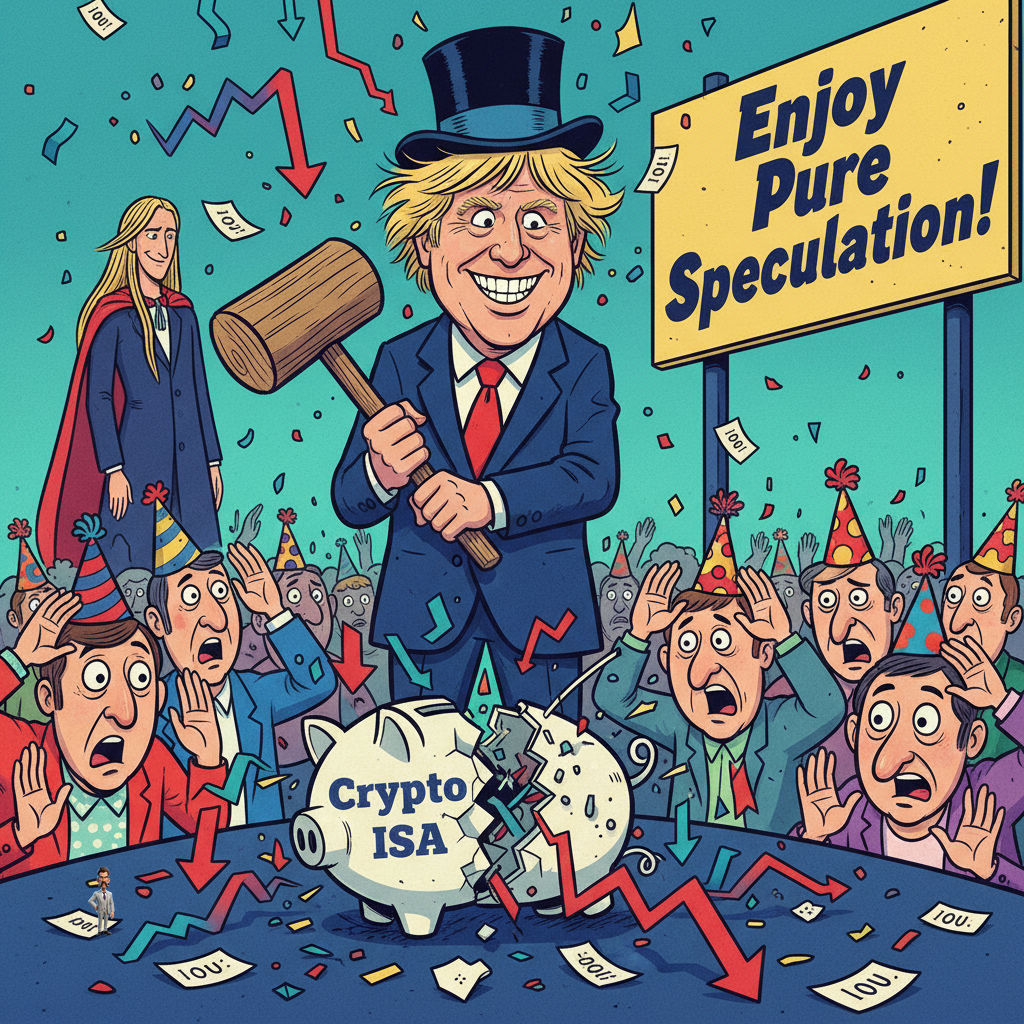 UK Government Declares Crypto 'Too Fun' for Tax-Free Savings; Citizens Must Now Enjoy Financial Ruin With Less Bureaucracy