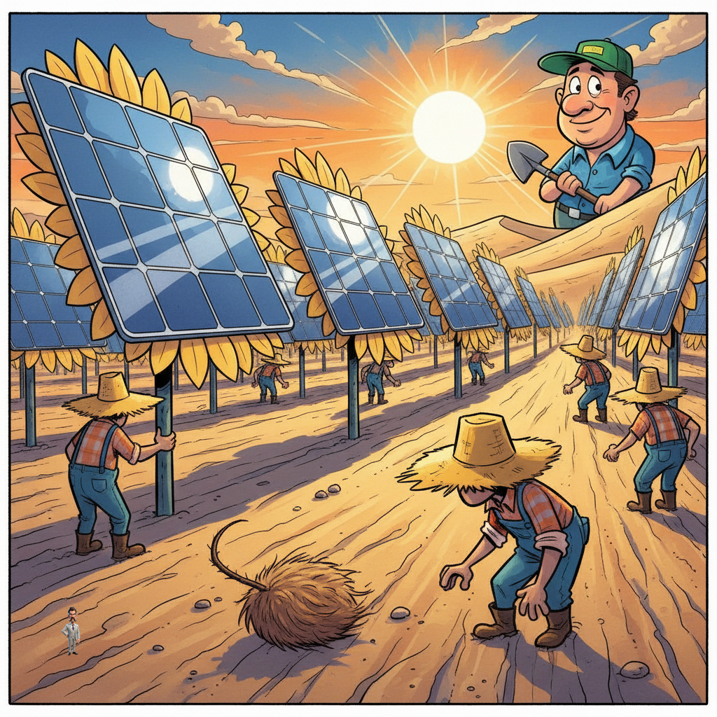 California Farmers Unveil Bold New Crop: 'Sunflowers of Silicon'