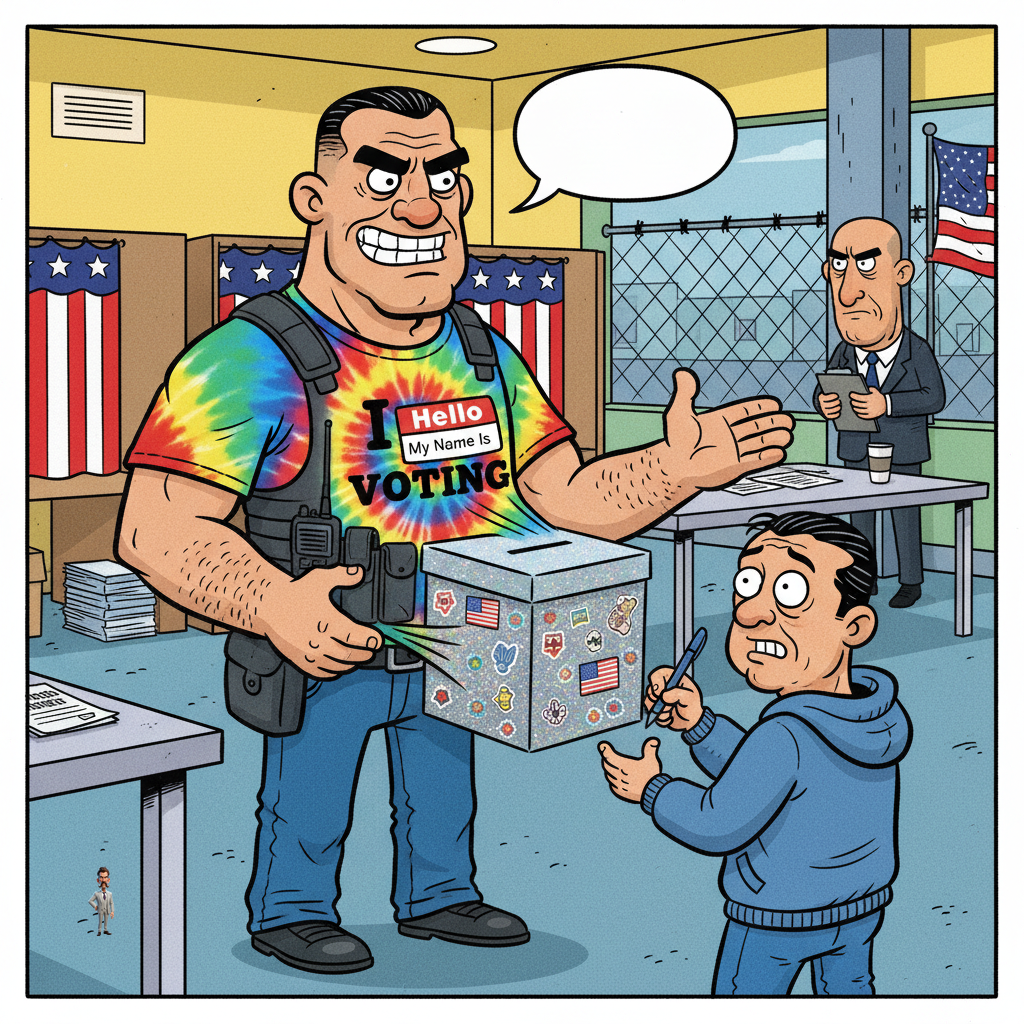 DHS Assures Nation: No ICE Agents Will Be Disguised as 'Enthusiastic Ballot Box Attendants' at Polling Places