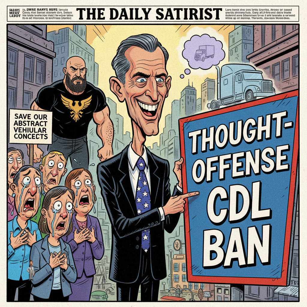 Cornyn Unveils Revolutionary 'Thought-Crime' CDL Ban, Anticipates Democratic Opposition to 'Common Sense'