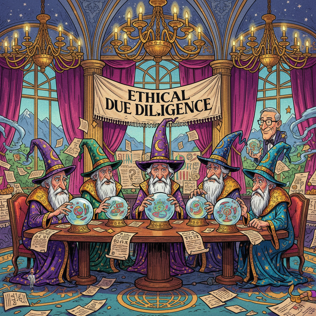 WEF Announces New 'Ethical Due Diligence' Department, Staffed Entirely by Nostradamus Impersonators