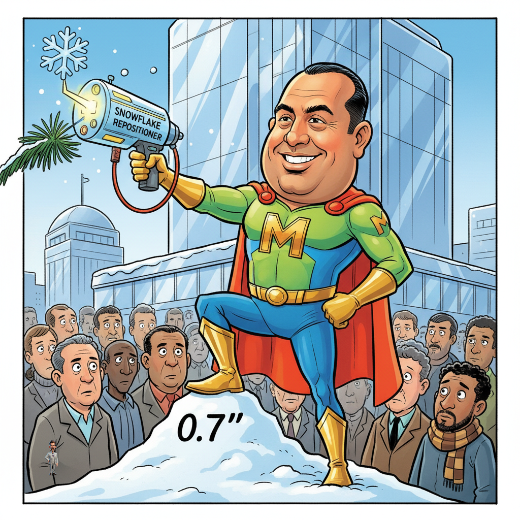 Mayor Mamdani Declares Victory Over Flurries, Credits 'Strategic Snowflake Repositioning' and 'Intuitive Weather Whispering'