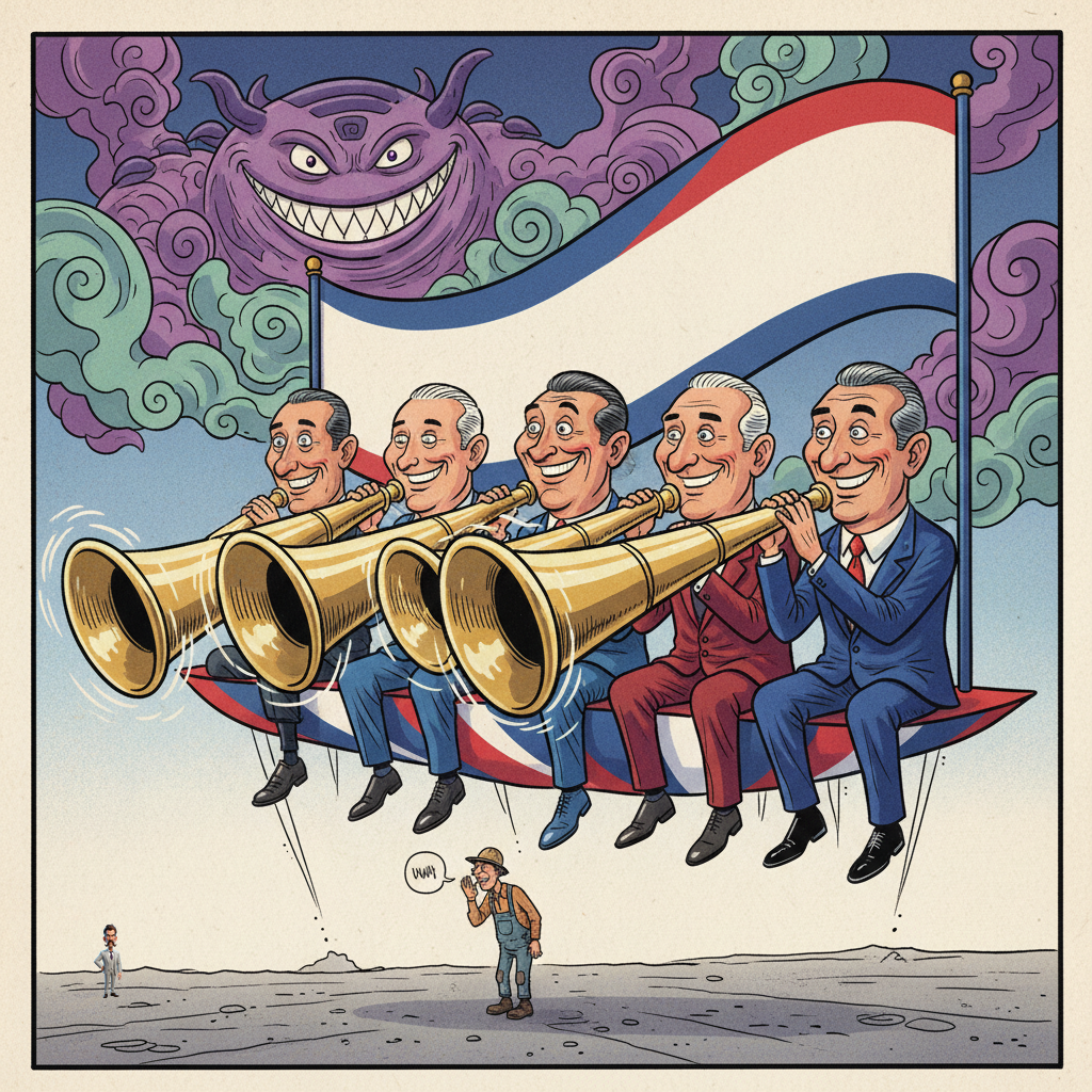 Democrats Unveil Groundbreaking 'Listening Initiative,' Pledge to Hear 'At Least One Whole Worker' by 2028