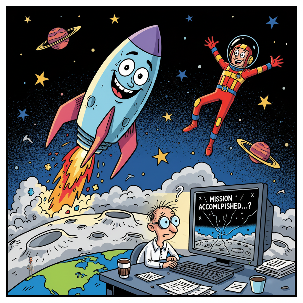 NASA Confirms Lost Lunar Probe Was Simply 'Too Enthusiastic' for Space