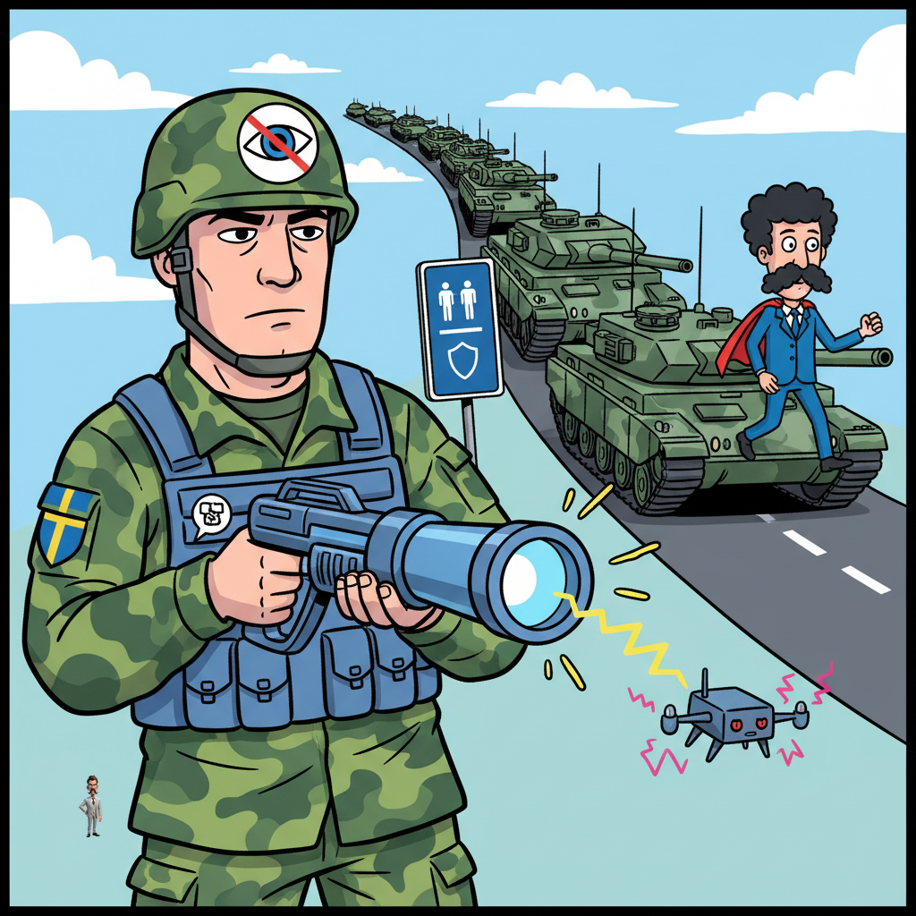 Sweden Declares Drone 'Too Close For Comfort,' Launches Full-Scale 'Personal Space' Defense Protocol