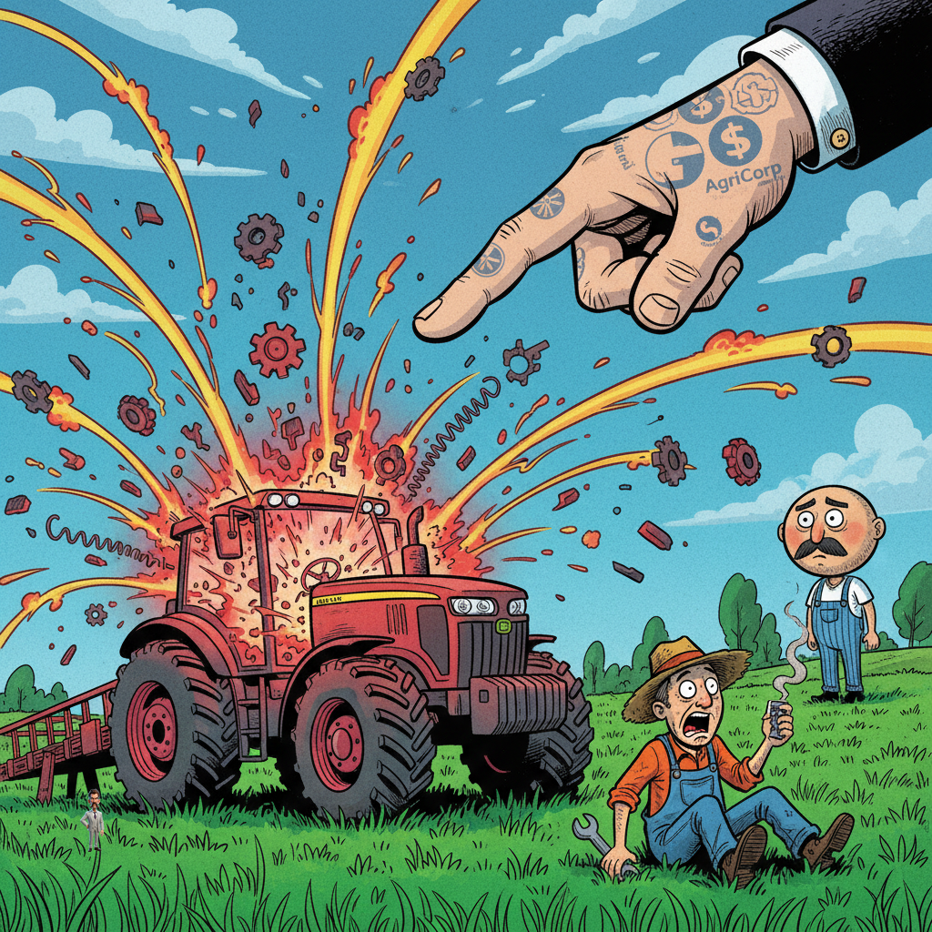 John Deere Unveils 'Tractor Self-Destruct Protocol' to Combat Rogue Farmer Repairs