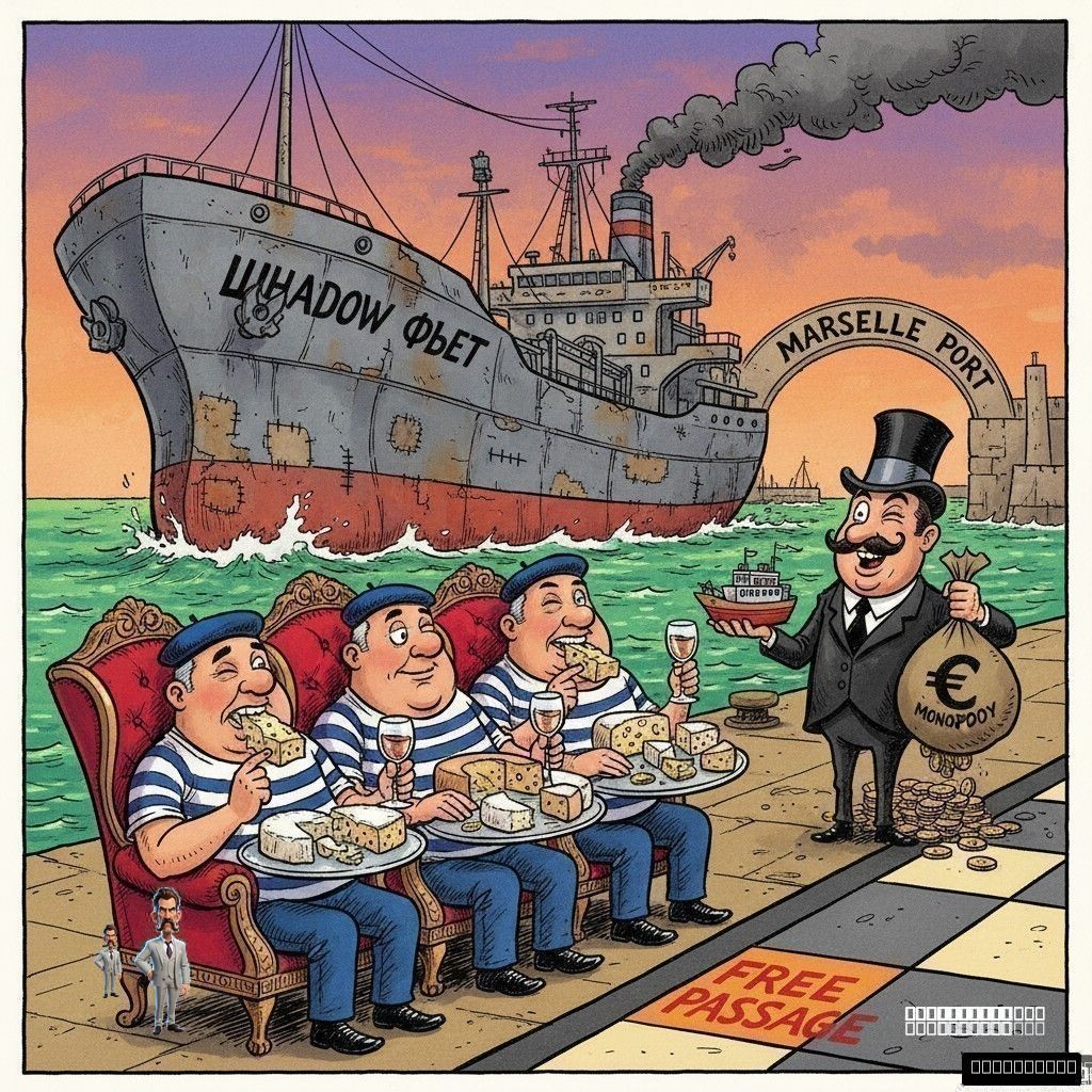 France Frees Alleged Russian ‘Shadow Fleet’ Tanker After Paying Off Maritime Monopoly Board