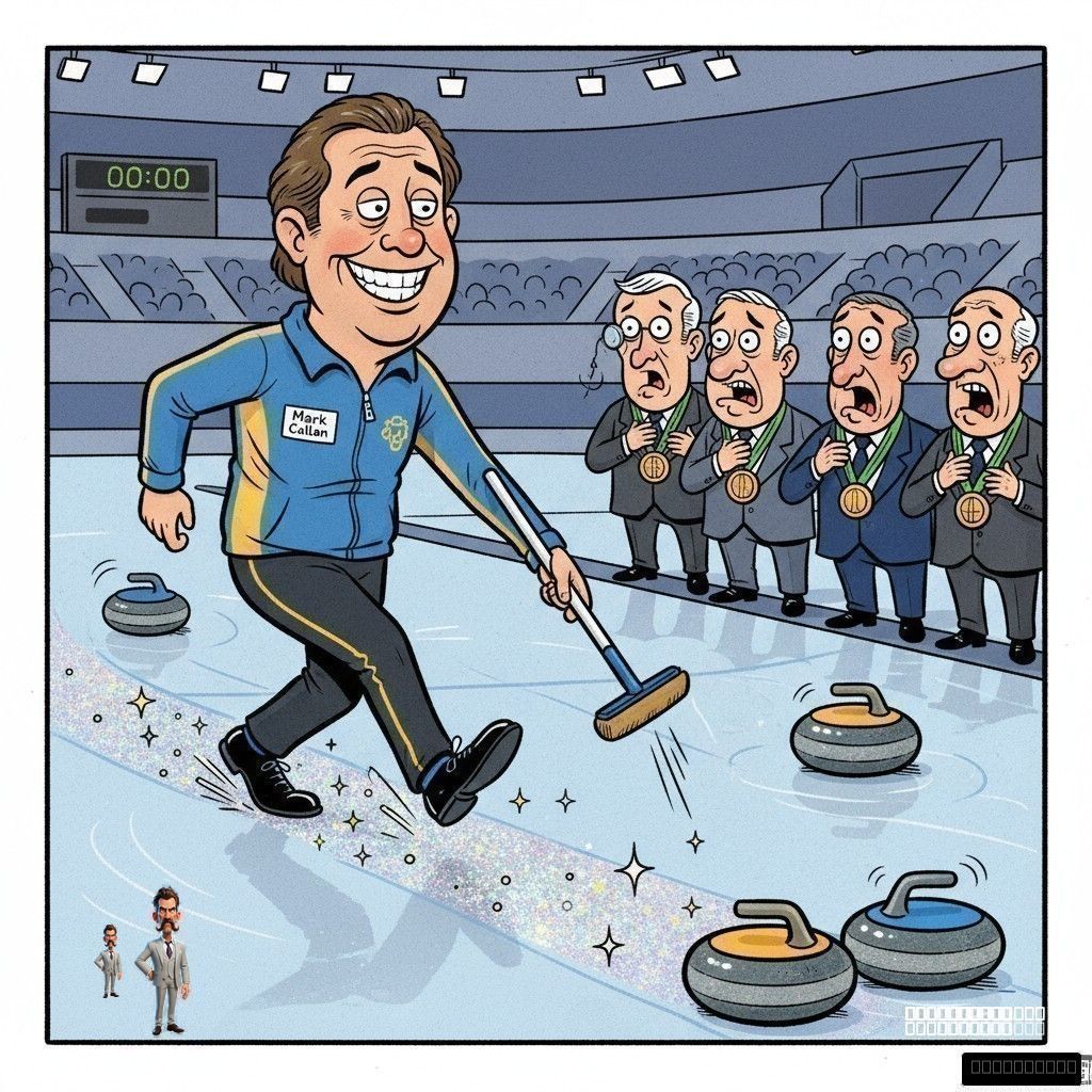 Local Man Somehow Becomes Ice Rink Legend, Olympic Officials Fear Curling May Never Be Same