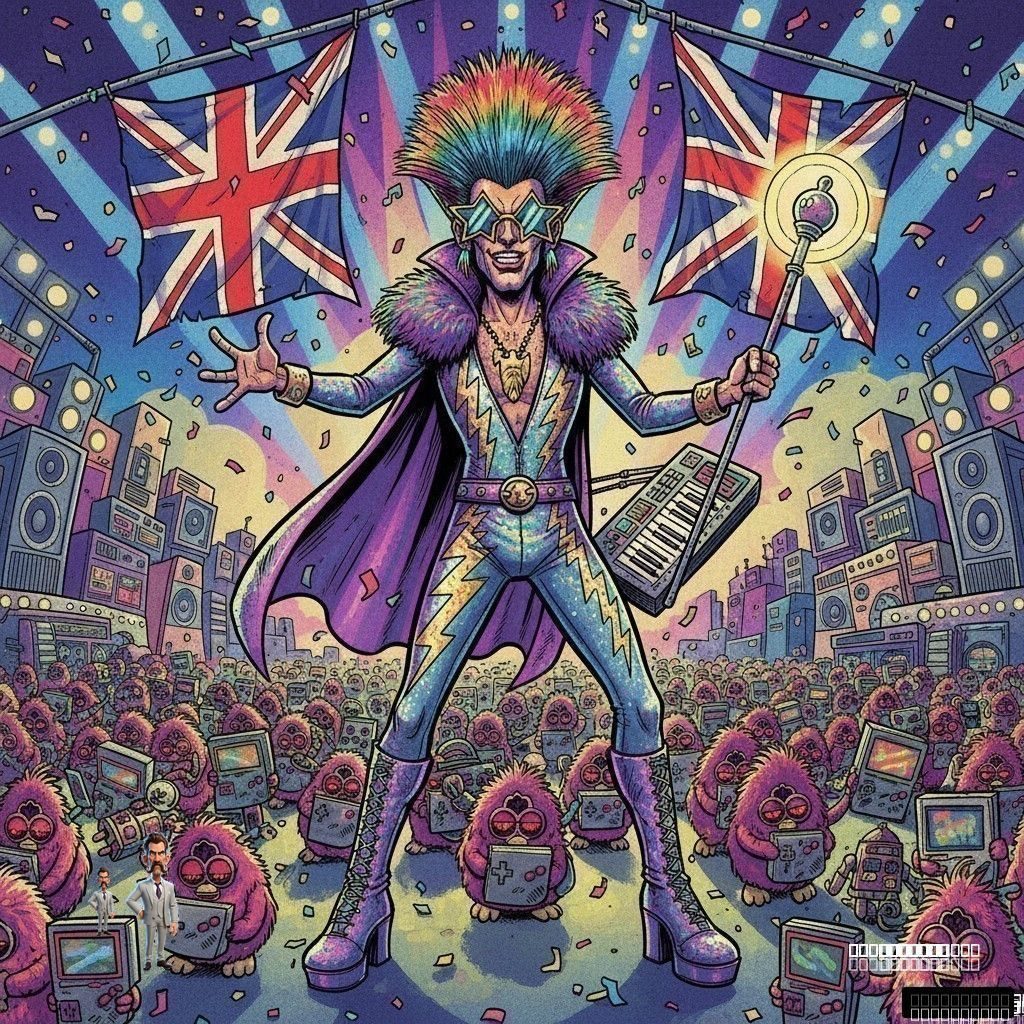 UK Sends Synth Wizard and His Army of Furbys to Eurovision, Declares War on Conventional Music