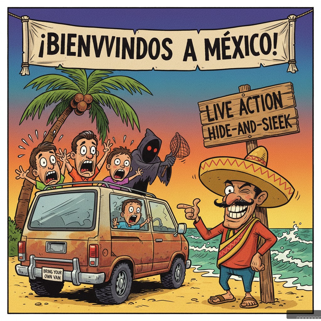 Mexico’s New Tourism Campaign: ‘Bring Your Own Van’—Now Featuring Live Action Hide-and-Seek!