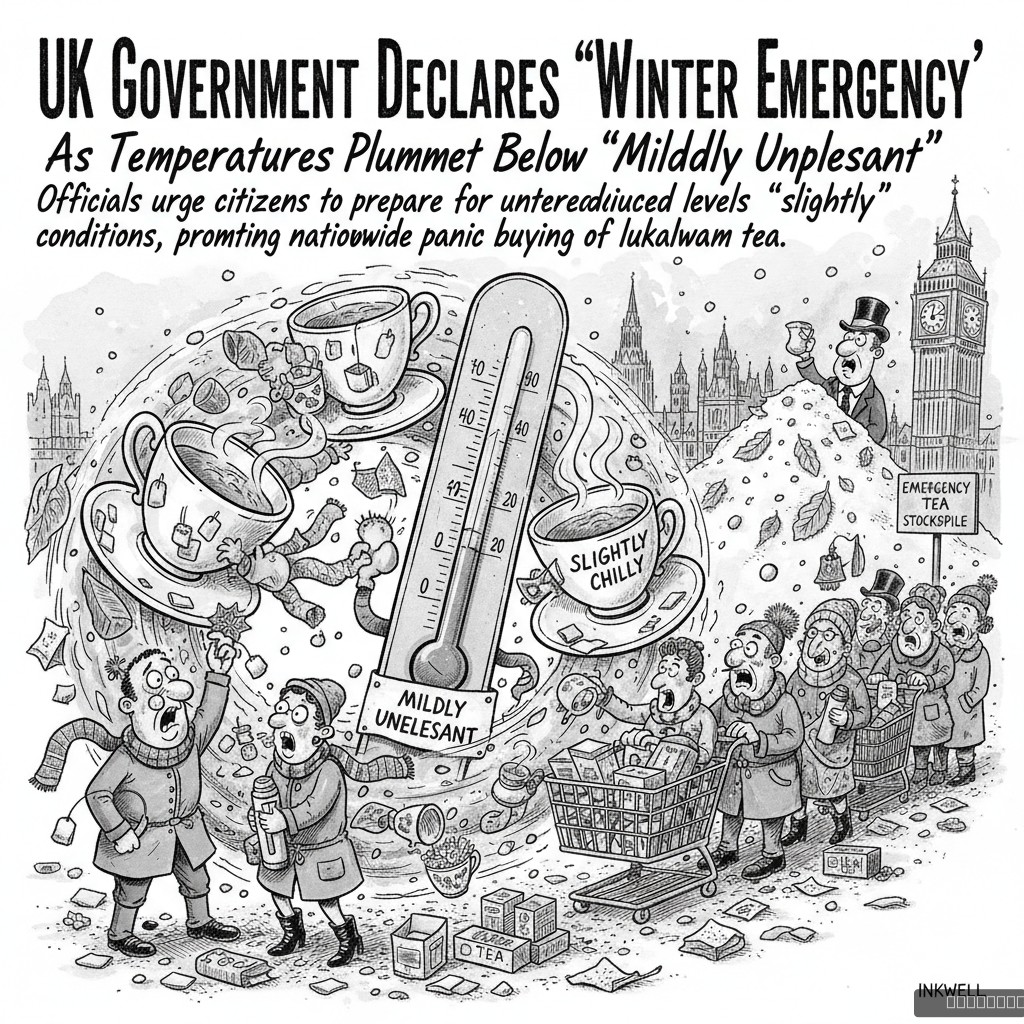 UK Government Declares 'Winter Emergency' As Temperatures Plummet Below 'Mildly Unpleasant'