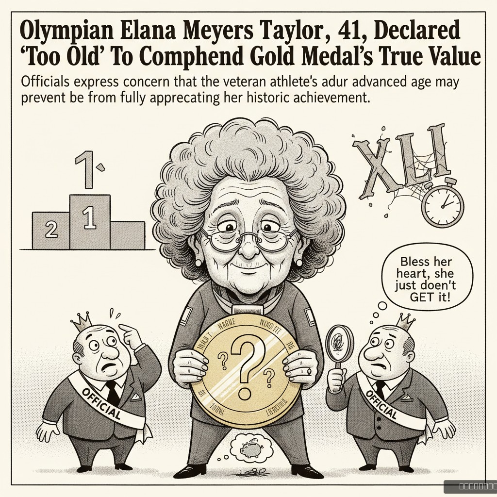 Olympian Elana Meyers Taylor, 41, Declared 'Too Old' To Comprehend Gold Medal's True Value