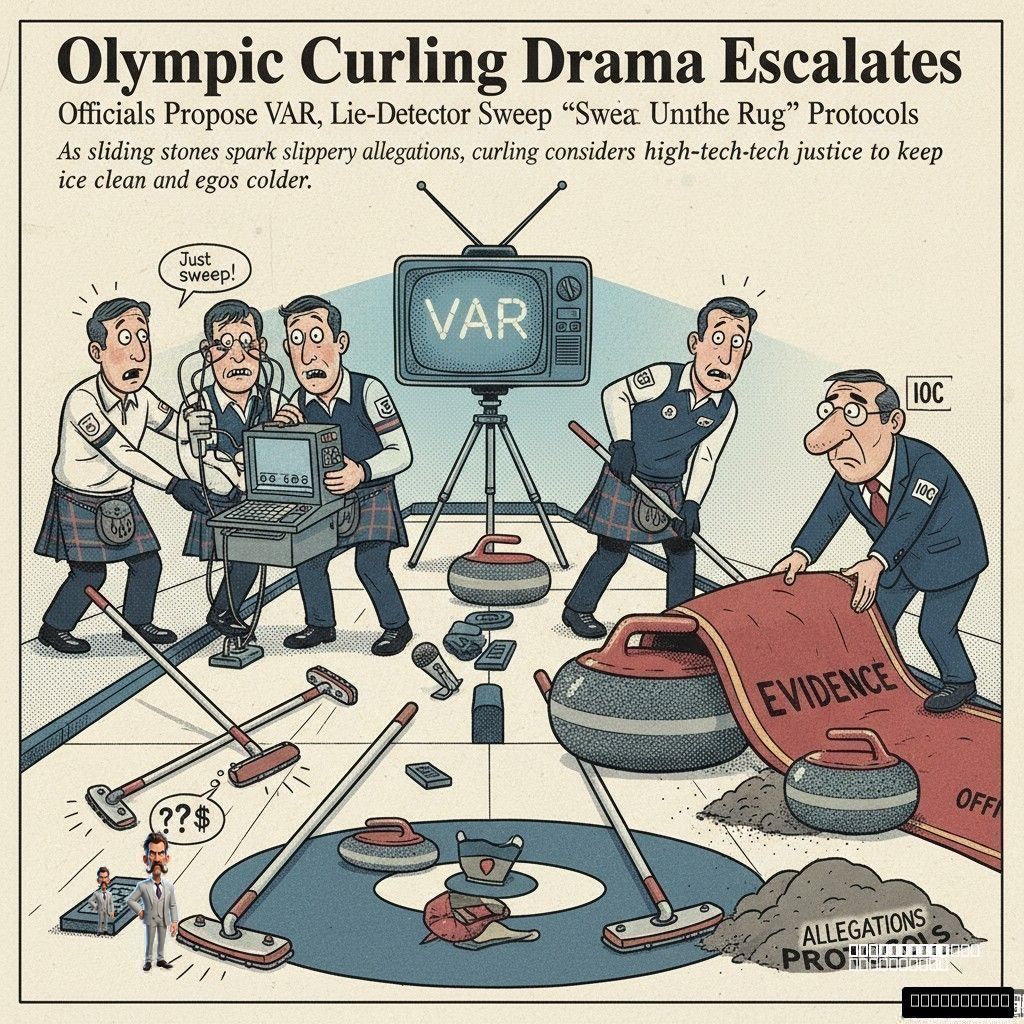 Olympic Curling Drama Escalates: Officials Propose VAR, Lie-Detector Sweeping, and 'Sweeping Under the Rug' Protocols
