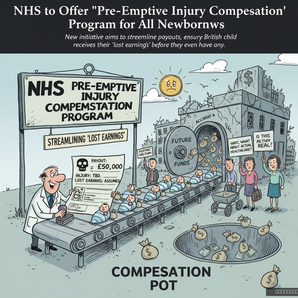 NHS to Offer 'Pre-Emptive Injury Compensation' Program for All Newborns