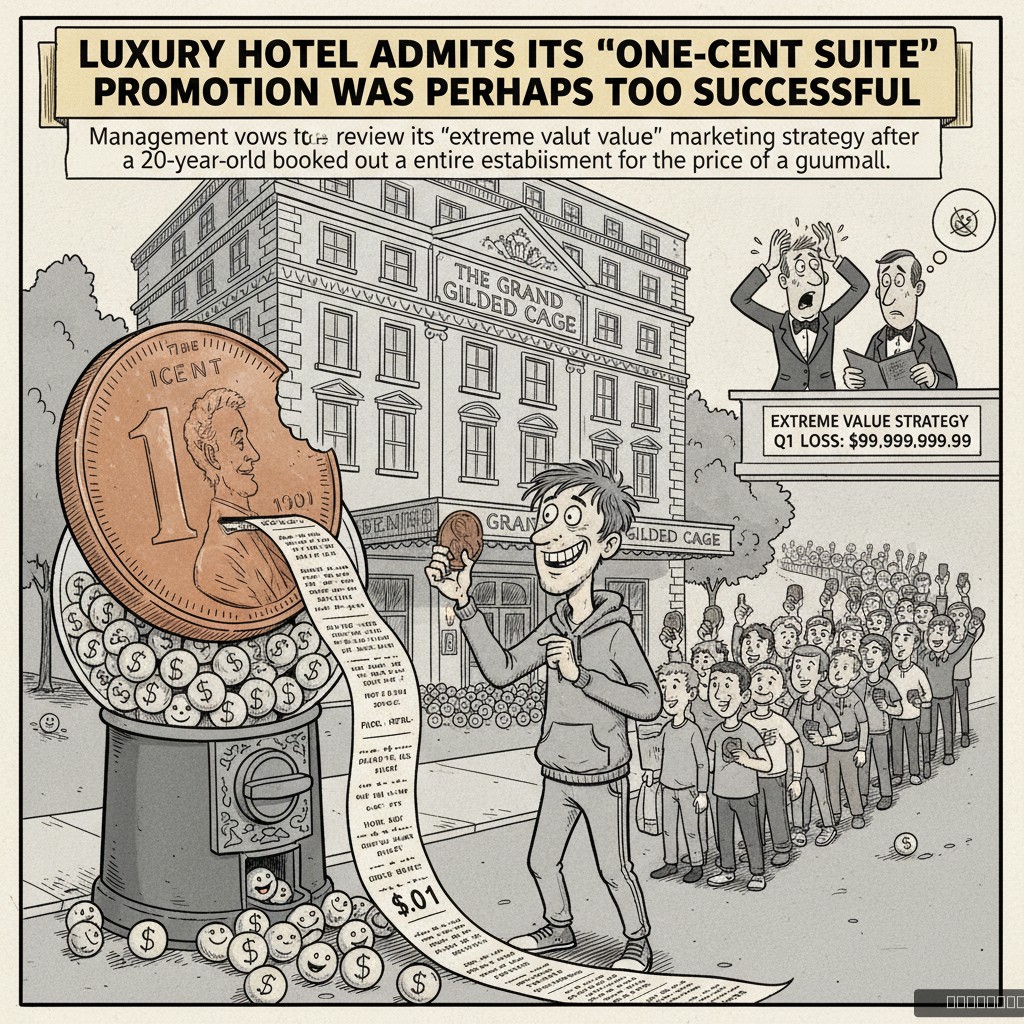 Luxury Hotel Admits Its 'One-Cent Suite' Promotion Was Perhaps Too Successful