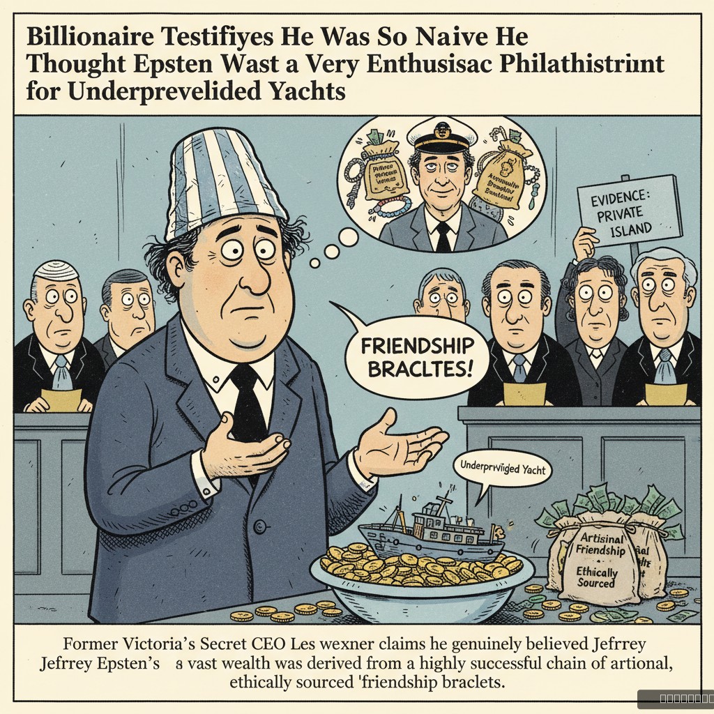 Billionaire Testifies He Was So Naive He Thought Epstein Was Just a Very Enthusiastic Philanthropist for Underprivileged Yachts