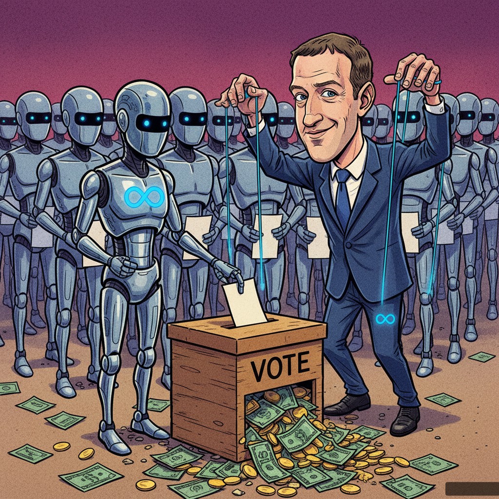 Meta Unveils 'Project Sentient Ballot': $65 Million Bid to Ensure AI Can Vote, Eventually