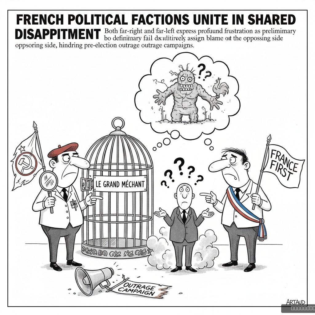 French Political Factions Unite in Shared Disappointment Over Lack of Clear Villain