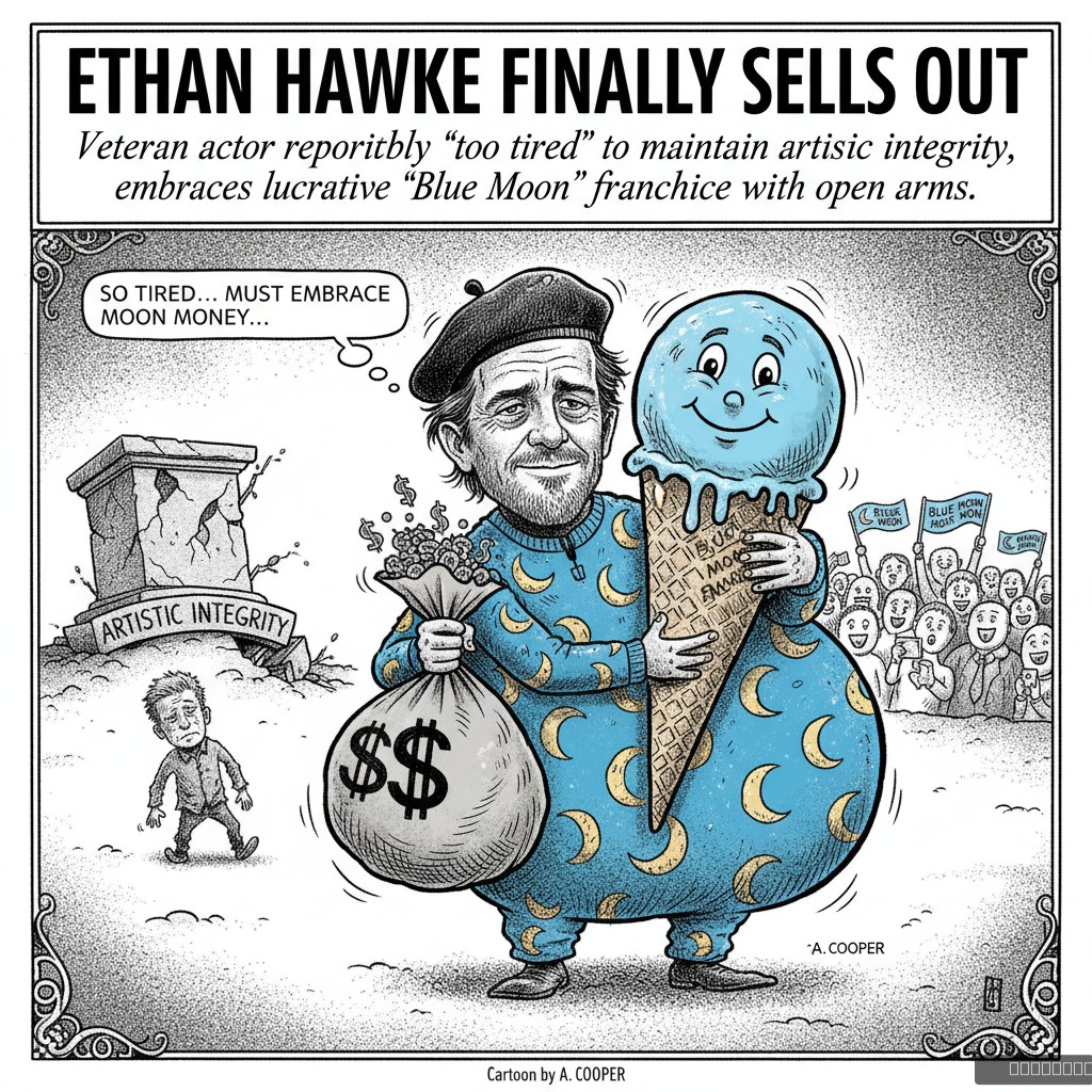 Ethan Hawke Finally Sells Out, Cites Exhaustion From Years of Not Selling Out
