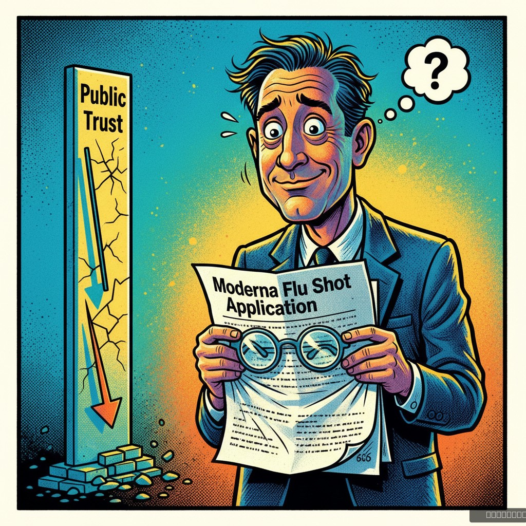 FDA Reverses Course on Moderna Flu Shot After Realizing They'd Left Their Glasses on the Application