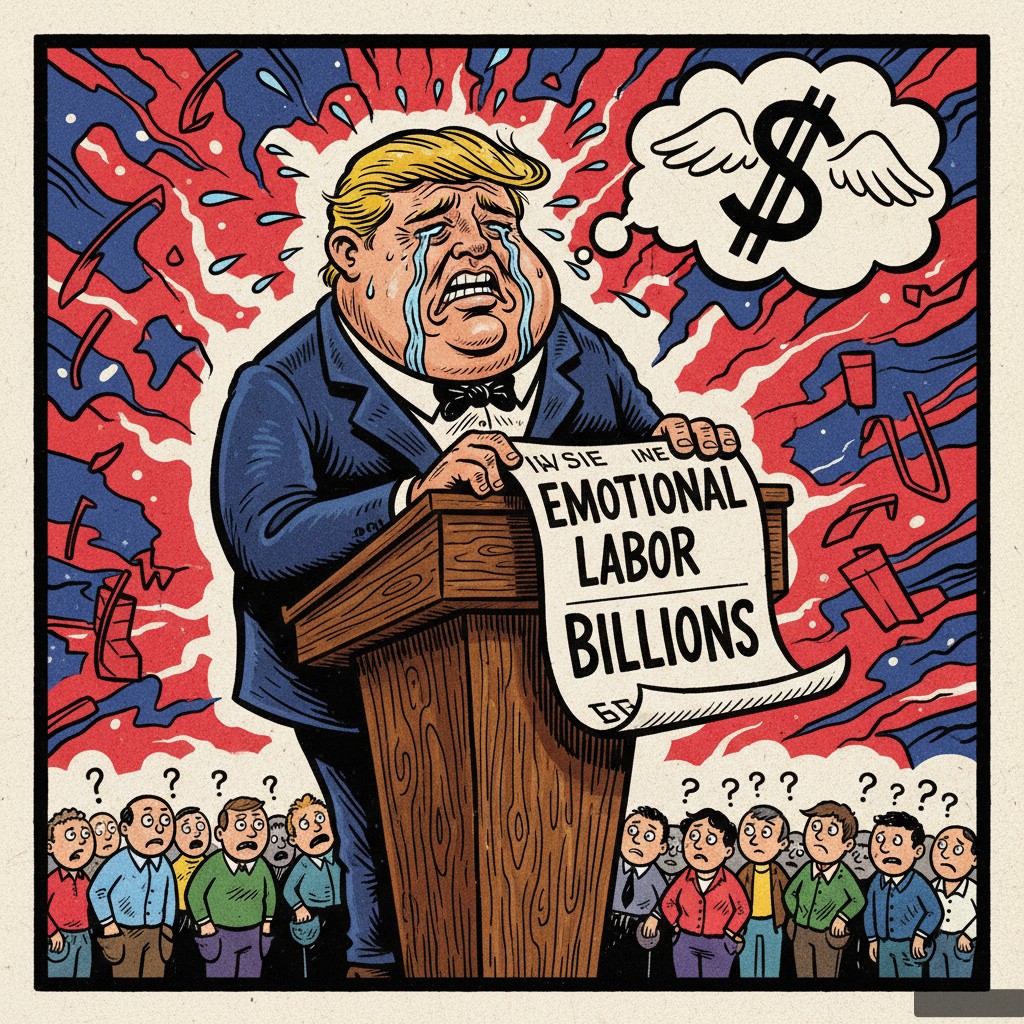 Nation's Top Executive Demands Compensation For 'Emotional Labor' Of Governing