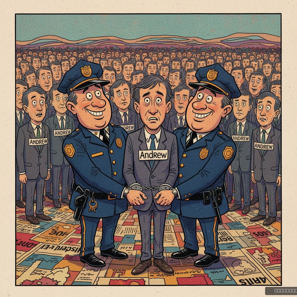 Police Confirm 'Andrew' Arrested, Suspect Believed To Be One Of Earth's 7.9 Billion Andrews