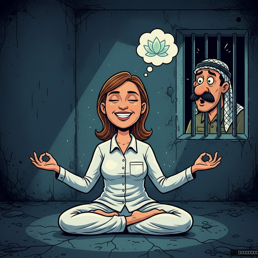 British Tourist Praises Iranian Prison's 'Unrivaled Focus on Mindfulness,' Says 10-Year Sentence 'Just What I Needed'