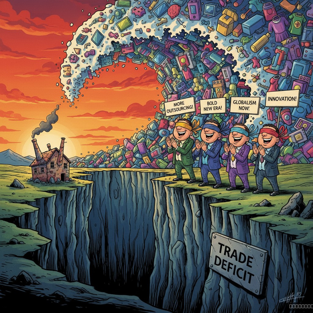 Nation's Trade Deficit in Goods Soars to Record High, Prompting Urgent Call for More 'Stuff' We Don't Make