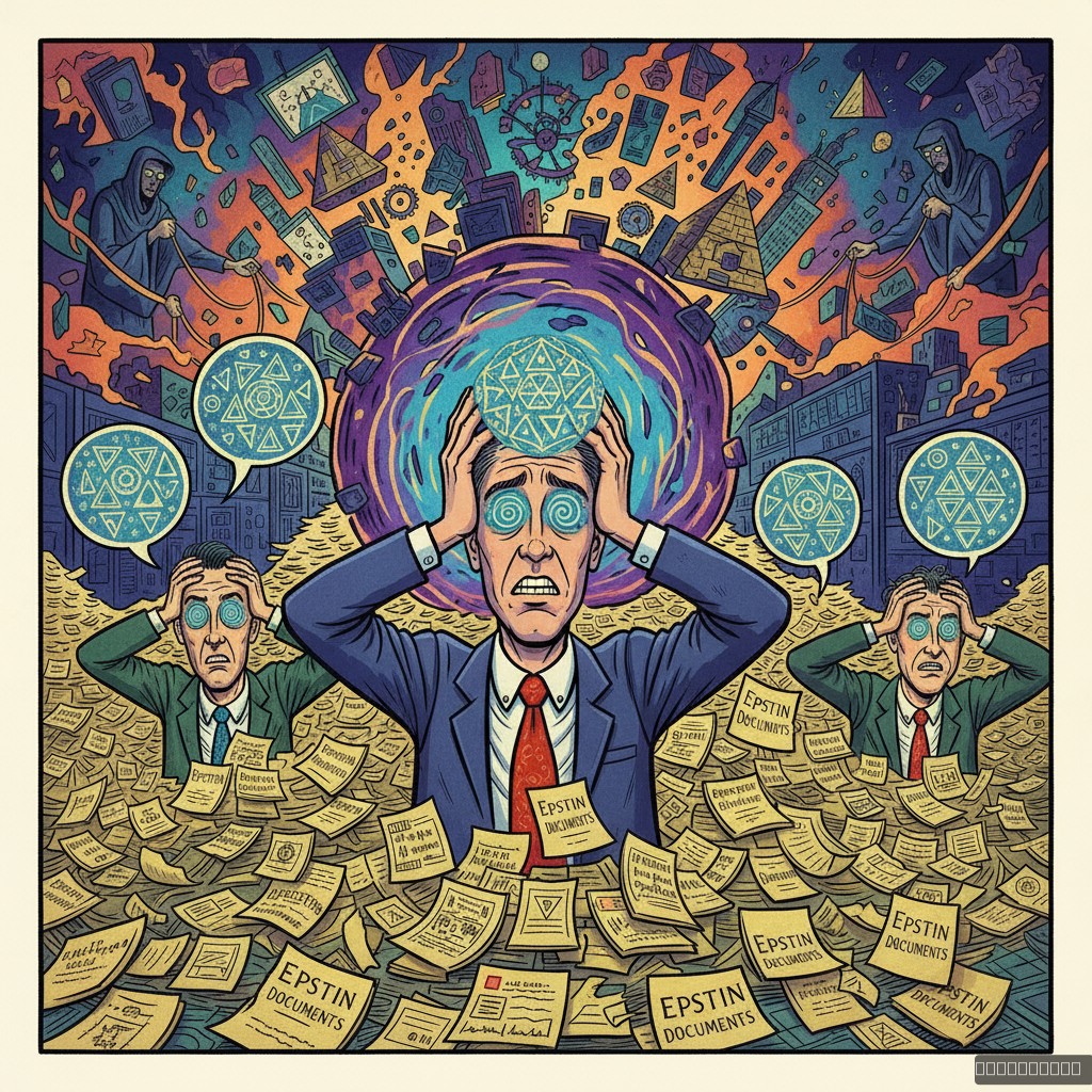 NYT Journalists Discover Ancient, Forbidden Knowledge After Consuming Entire Epstein Document Pile