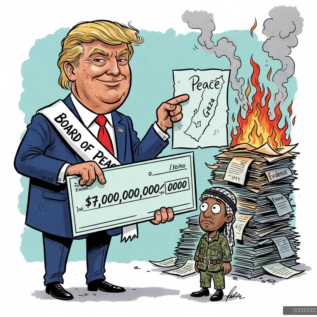 Trump's 'Board of Peace' Secures Gaza Ceasefire with $7 Billion Pledge, Entirely Based on a 'Gut Feeling'
