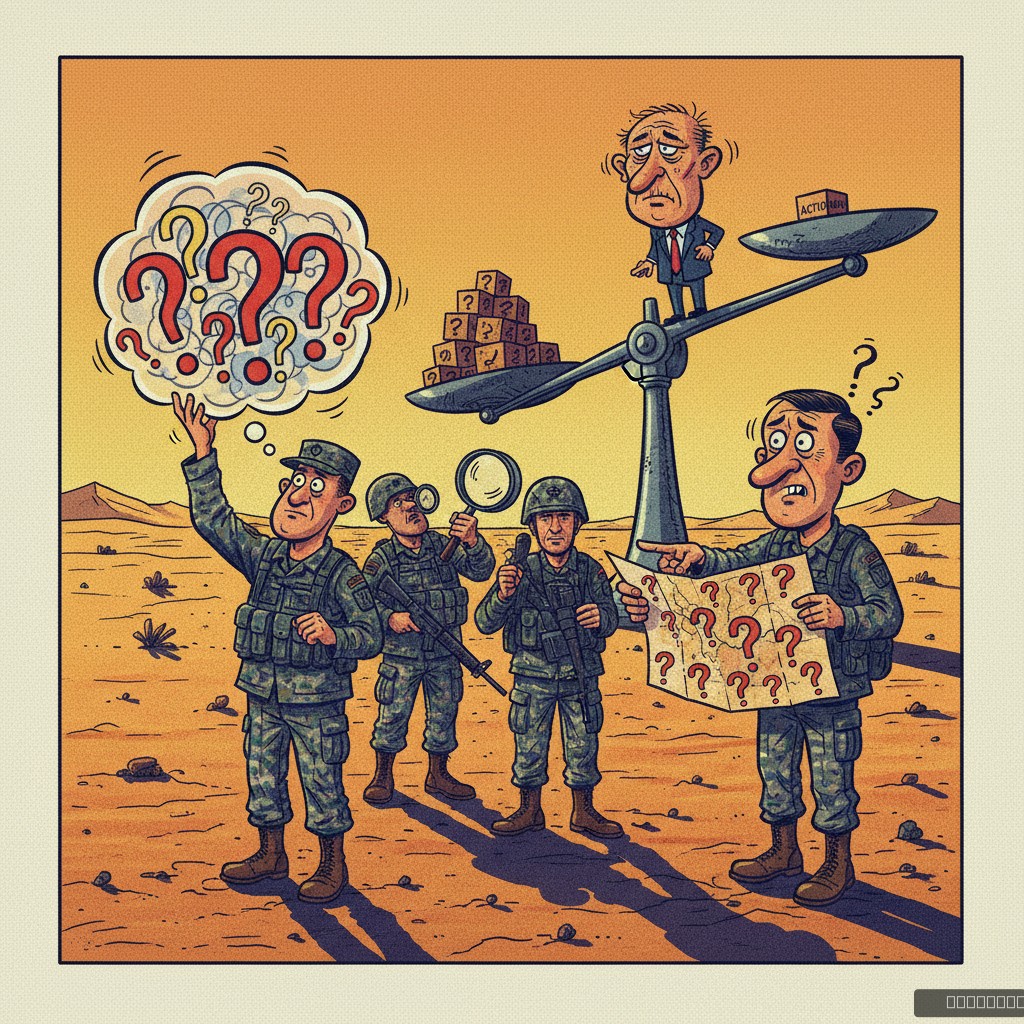 U.S. Military Deploys Full Complement of 'Thinking About It' Specialists to Middle East