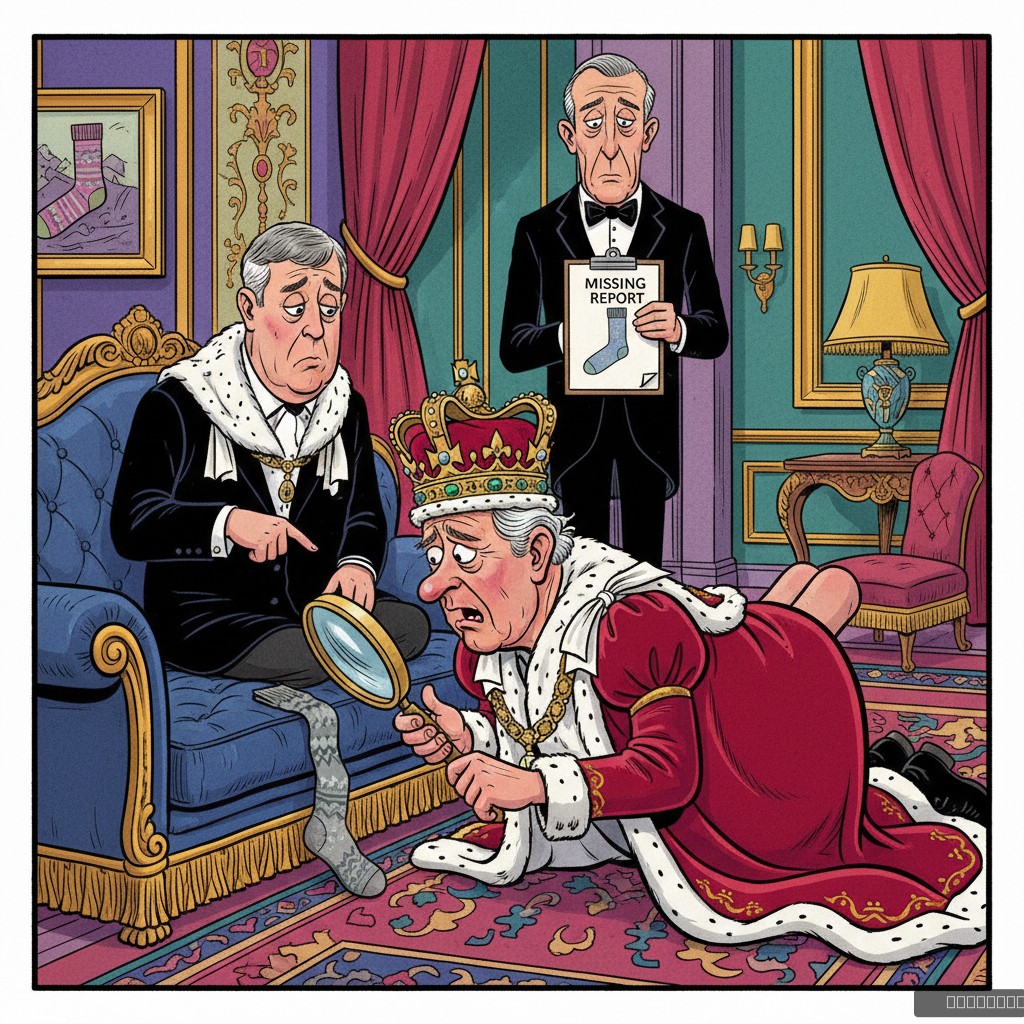 Royal Family Announces 'Full and Wholehearted Cooperation' With Authorities Investigating Andrew's 'Missing Sock' Incident