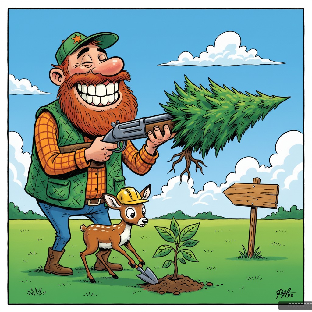 Satirical Take on: Deer culling to be made easier to protect trees and crops