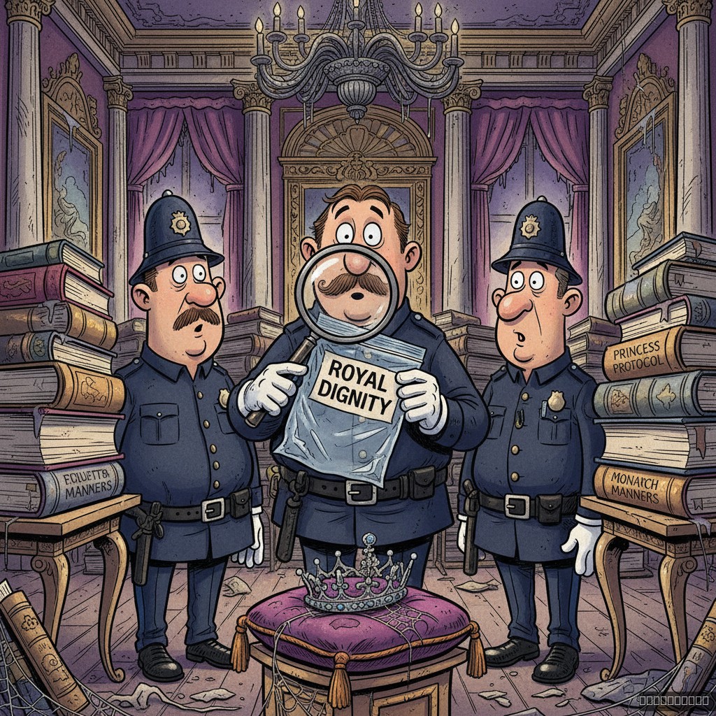 Police Conclude Mansion Search After Finding Only 'Slightly Used' Royal Dignity