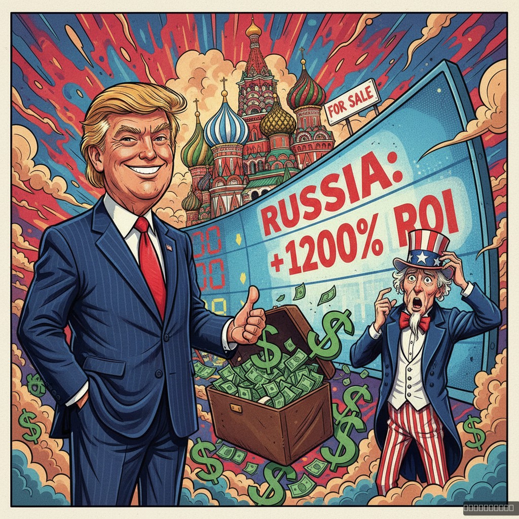 Trump Rebrands Russia as 'The Great Investment Opportunity,' Citing 'Tremendous' Return on Friendship