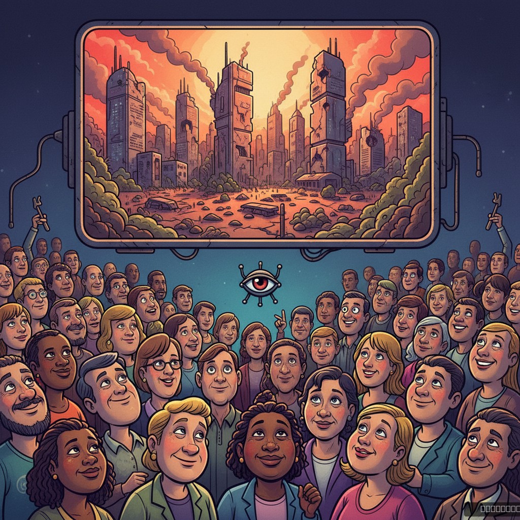 Nation's Morale Boosted by AI-Generated Visions of Utter Despair