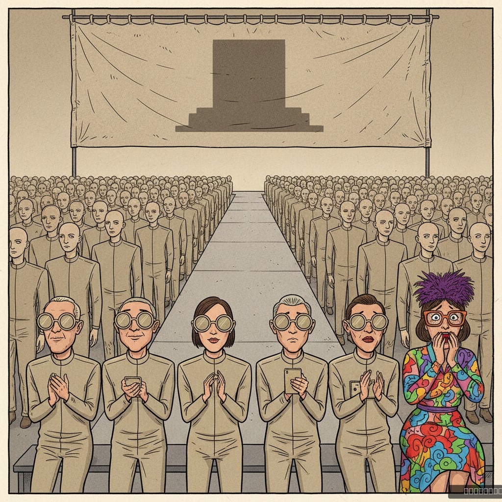 London Fashion Week 2026 Declared 'Most Fashionable' Event In Human History After 90 Designers Showcase Identical Beige Jumpsuits